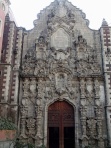 En Ciudad de México, calle Madero, templo de San Francisco